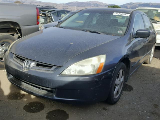 1HGCM56725A060660 - 2005 HONDA ACCORD EX GRAY photo 2