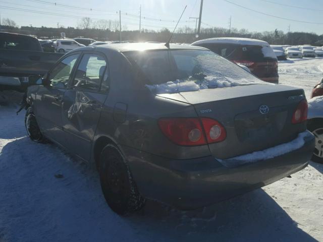 2T1BR32E07C759661 - 2007 TOYOTA COROLLA CE GRAY photo 3