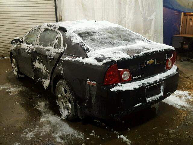 1G1ZC5EB2AF220446 - 2010 CHEVROLET MALIBU 1LT 黑色 照片 3