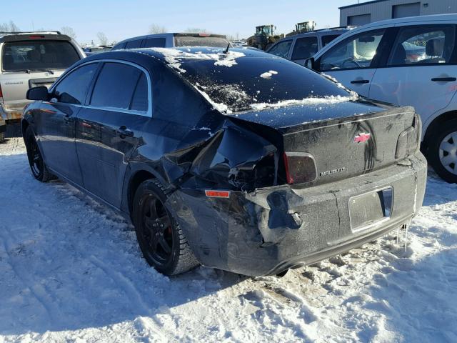 1G1ZD5E76BF239544 - 2011 CHEVROLET MALIBU 2LT BLACK photo 3