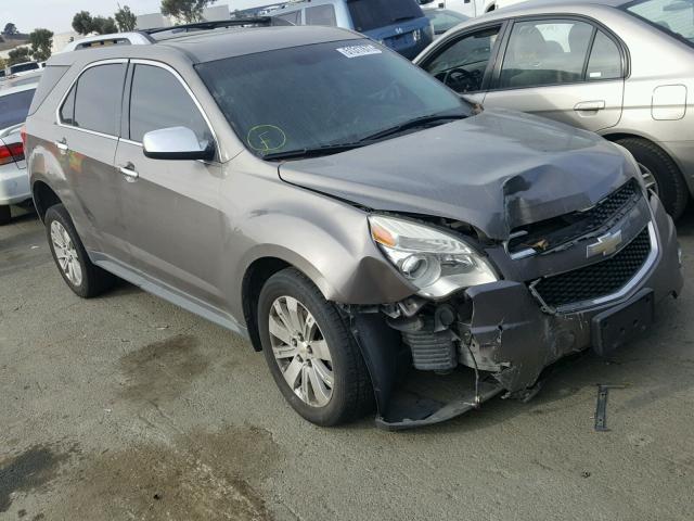 2CNFLGEC4B6248979 - 2011 CHEVROLET EQUINOX LT BROWN photo 1