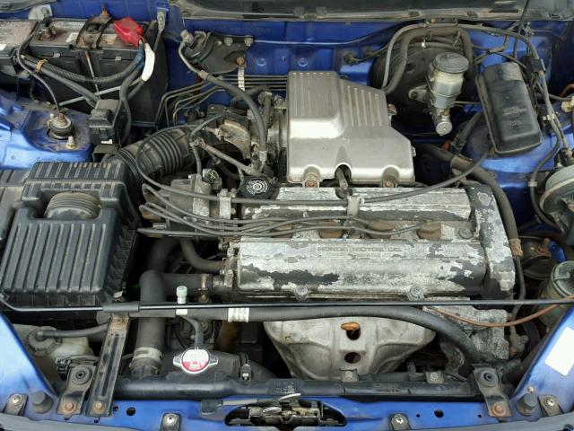 JHLRD1868YC005308 - 2000 HONDA CR-V EX BLUE photo 7