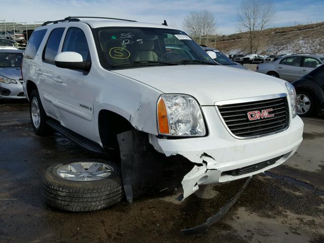 1GKFK130X8R138615 - 2008 GMC YUKON WHITE photo 1