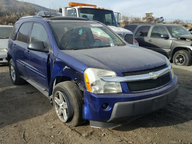 2CNDL73F556171872 - 2005 CHEVROLET EQUINOX LT BLUE photo 1