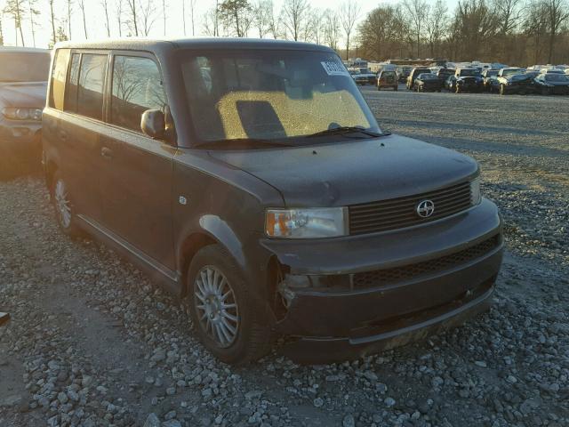 JTLKT324954016204 - 2005 TOYOTA SCION XB GRAY photo 1