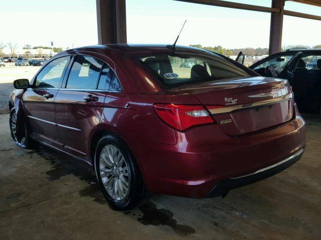 1C3BC1FG7BN539218 - 2011 CHRYSLER 200 TOURIN RED photo 3