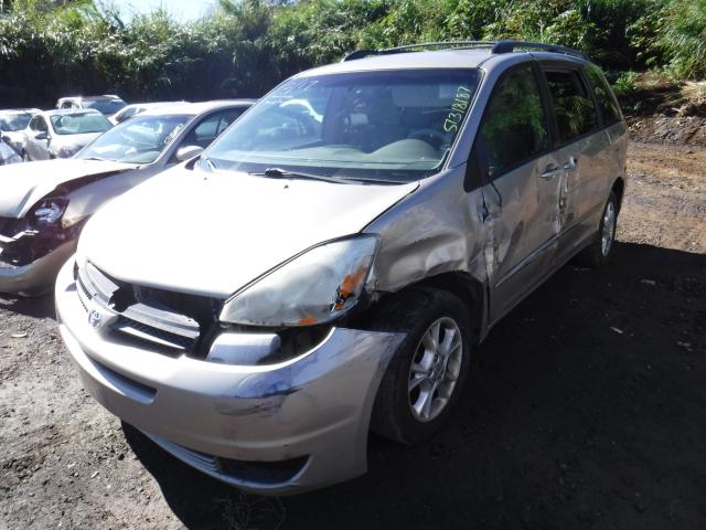 5TDBA23C85S037941 - 2005 TOYOTA SIENNA LE GOLD photo 2