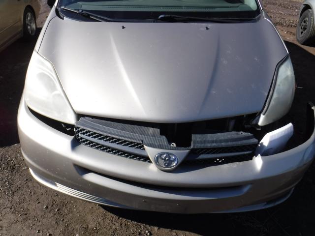 5TDBA23C85S037941 - 2005 TOYOTA SIENNA LE GOLD photo 7