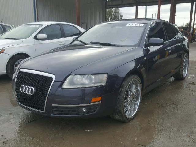 WAUDG74F35N070166 - 2005 AUDI A6 3.2 QUA BLUE photo 2