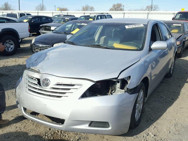 4T1BK46K67U510368 - 2007 TOYOTA CAMRY NEW SILVER photo 2