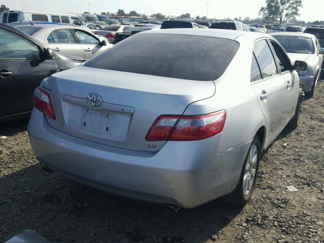 4T1BK46K67U510368 - 2007 TOYOTA CAMRY NEW SILVER photo 4