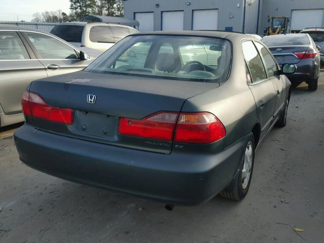 JHMCG5557XC056762 - 1999 HONDA ACCORD EX GREEN photo 4