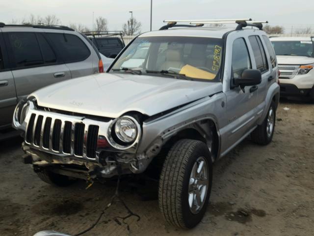 1J4GL58K64W204629 - 2004 JEEP LIBERTY LI SILVER photo 2