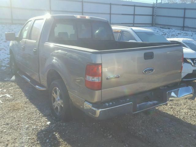 1FTPW12564KB92269 - 2004 FORD F150 SUPER TAN photo 3