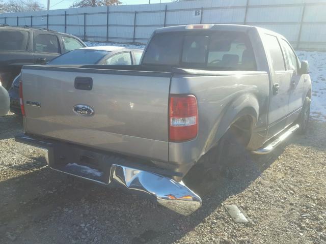 1FTPW12564KB92269 - 2004 FORD F150 SUPER TAN photo 4