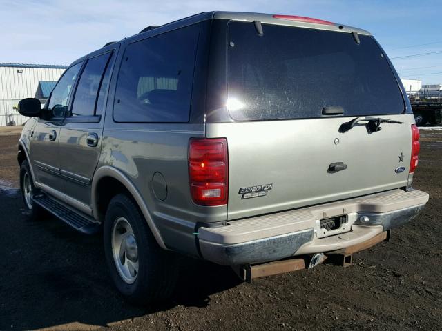 1FMPU18L0XLC17785 - 1999 FORD EXPEDITION GREEN photo 3