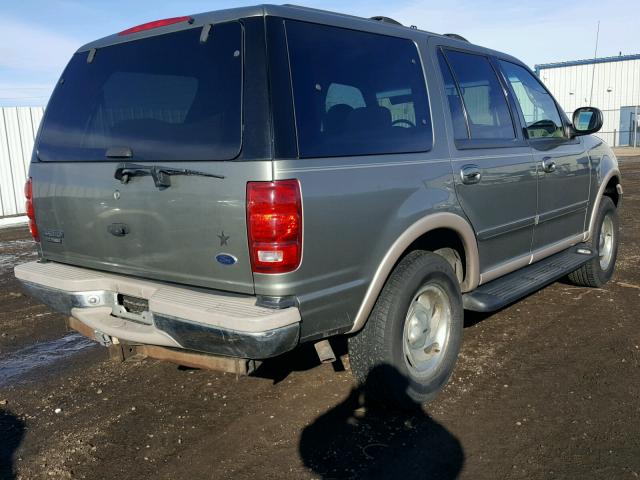 1FMPU18L0XLC17785 - 1999 FORD EXPEDITION GREEN photo 4