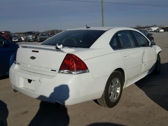 2G1WA5E39F1114365 - 2015 CHEVROLET IMPALA LIM WHITE photo 4