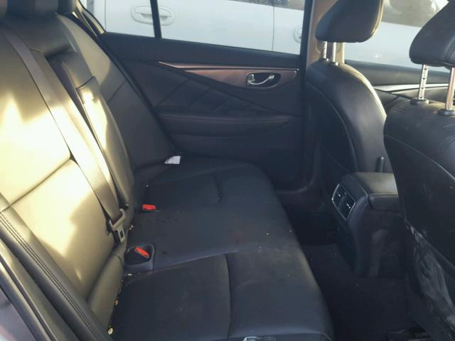 JN1CV7AP6HM640840 - 2017 INFINITI Q50 BASE GRAY photo 6