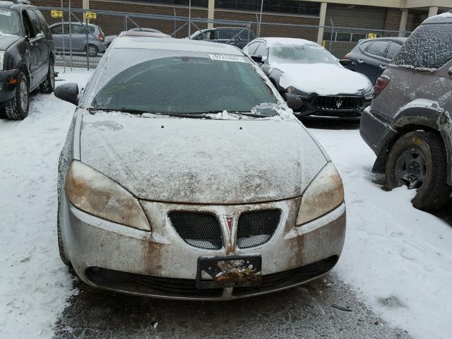 1G2ZH18N074241134 - 2007 PONTIAC G6 GT SILVER photo 9