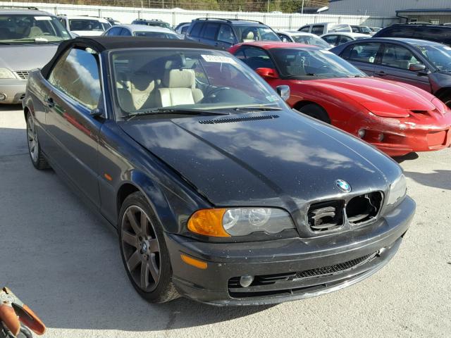 WBABR3348YEG02528 - 2000 BMW 323 CI BLACK photo 1