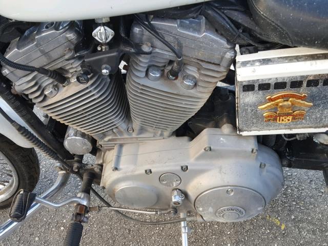 1HD4CJM162K131733 - 2002 HARLEY-DAVIDSON XL883 C WHITE photo 7