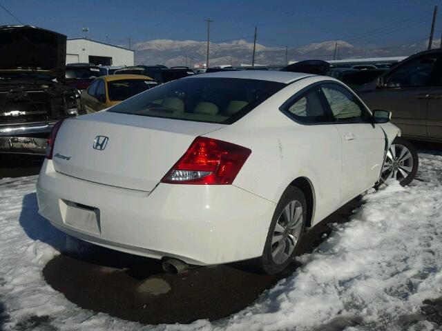 1HGCS1B36BA013676 - 2011 HONDA ACCORD LX- WHITE photo 4