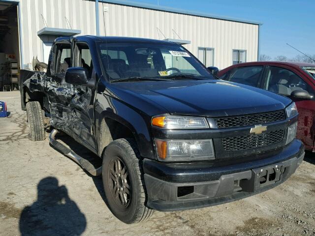 1GCHTCFEXC8146989 - 2012 CHEVROLET COLORADO L BLACK photo 1