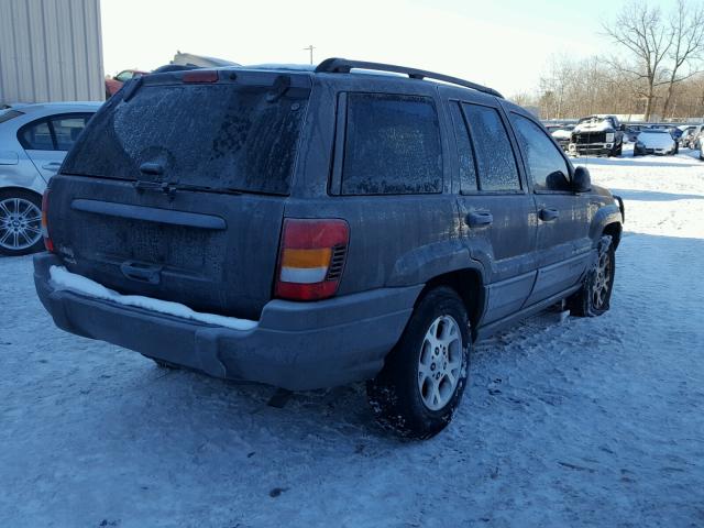 1J4GW48S32C176126 - 2002 JEEP GRAND CHER GRAY photo 4