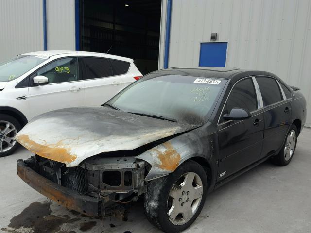 2G1WD58C869159835 - 2006 CHEVROLET IMPALA SUP 黑色 照片 2