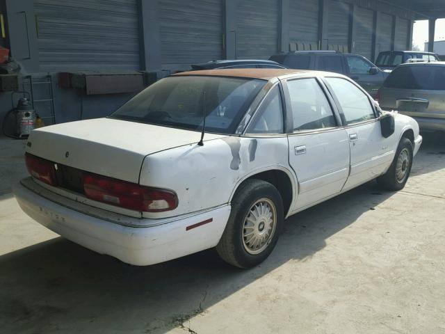 2G4WB52K5T1513930 - 1996 BUICK REGAL CUST WHITE photo 4