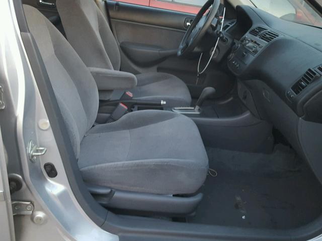 1HGES26702L082573 - 2002 HONDA CIVIC EX 银色 照片 5