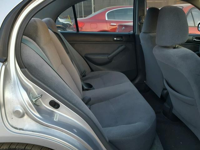 1HGES26702L082573 - 2002 HONDA CIVIC EX 银色 照片 6