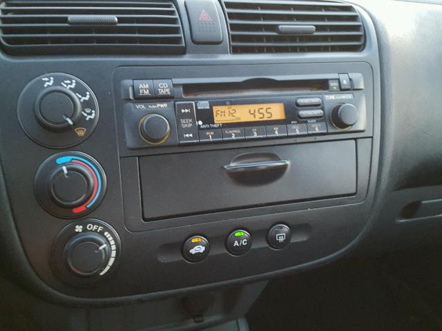 1HGES26702L082573 - 2002 HONDA CIVIC EX 银色 照片 9