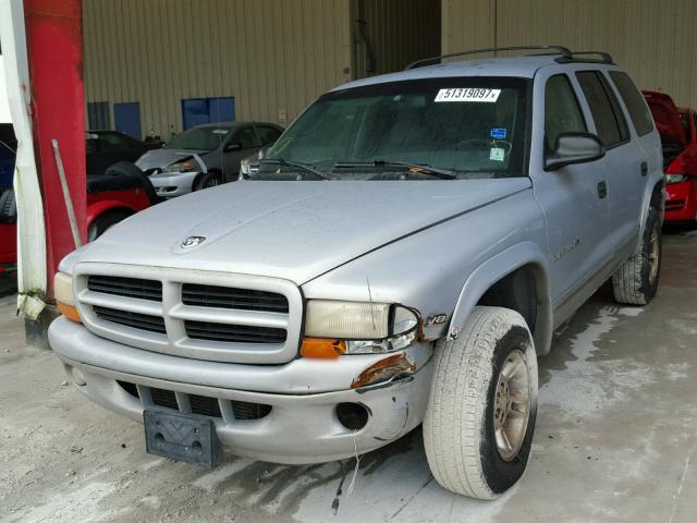 1B4HS28YXXF591008 - 1999 DODGE DURANGO SILVER photo 2