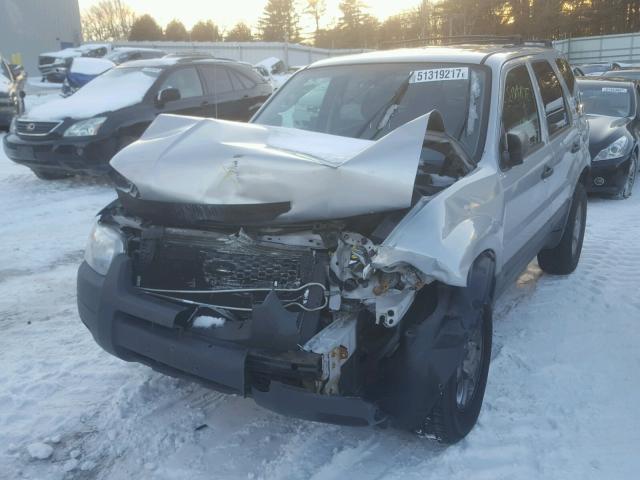 1FMCU93154KB07805 - 2004 FORD ESCAPE XLT GRAY photo 2