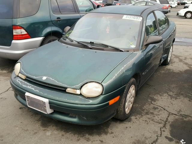 3B3ES47C0WT213793 - 1998 DODGE NEON HIGHL GREEN photo 2