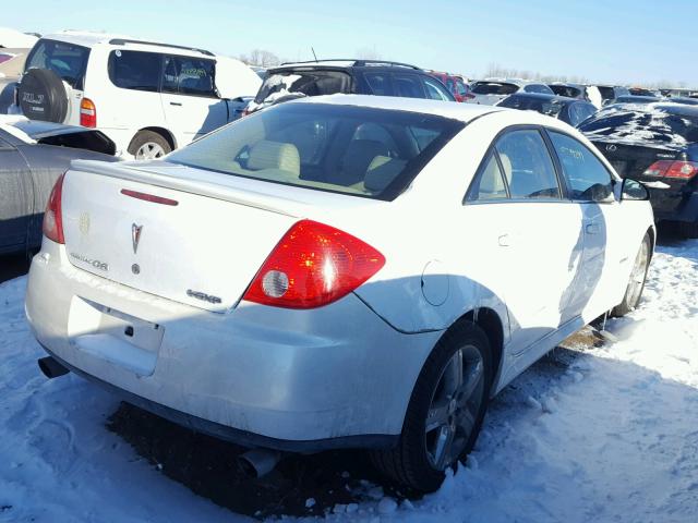 1G2ZM577394100132 - 2009 PONTIAC G6 GXP WHITE photo 4