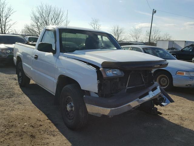 3GCEC14V16G244186 - 2006 CHEVROLET SILVERADO WHITE photo 1