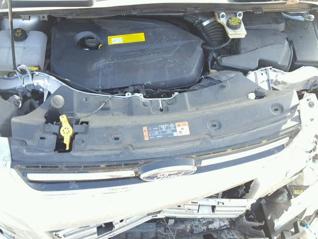 1FMCU0JX6FUC01606 - 2015 FORD ESCAPE TIT SILVER photo 7