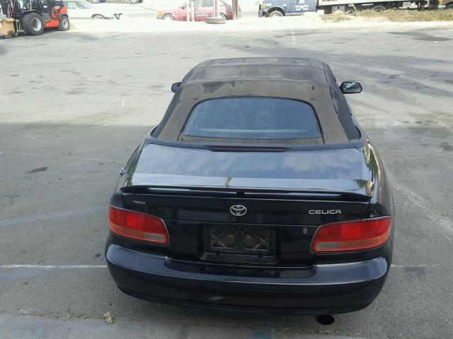 JT5FG02T7W0051206 - 1998 TOYOTA CELICA GT BLACK photo 9