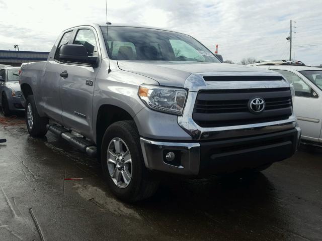 5TFUW5F15EX397250 - 2014 TOYOTA TUNDRA DOU GRAY photo 1