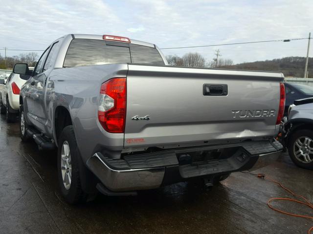 5TFUW5F15EX397250 - 2014 TOYOTA TUNDRA DOU GRAY photo 3