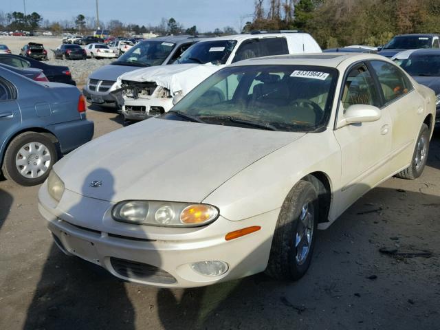 1G3GR64H314257350 - 2001 OLDSMOBILE AURORA BEIGE photo 2