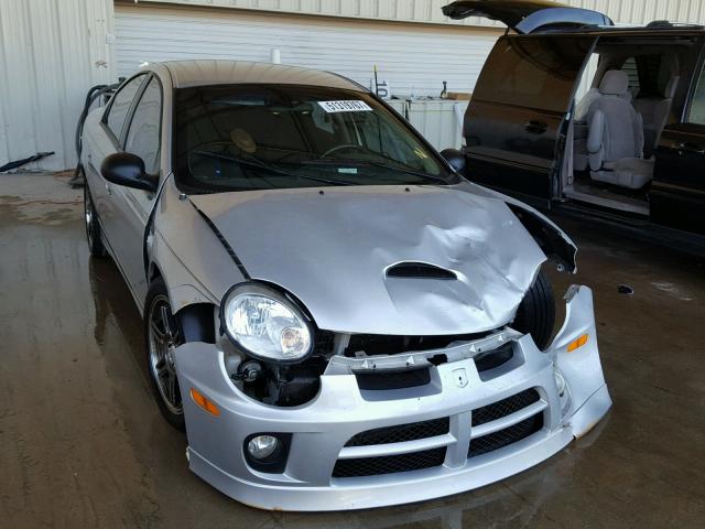 1B3ES66S94D501951 - 2004 DODGE NEON SRT-4 SILVER photo 1