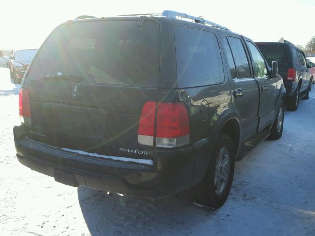 5LMEU88H55ZJ14610 - 2005 LINCOLN AVIATOR BLACK photo 4