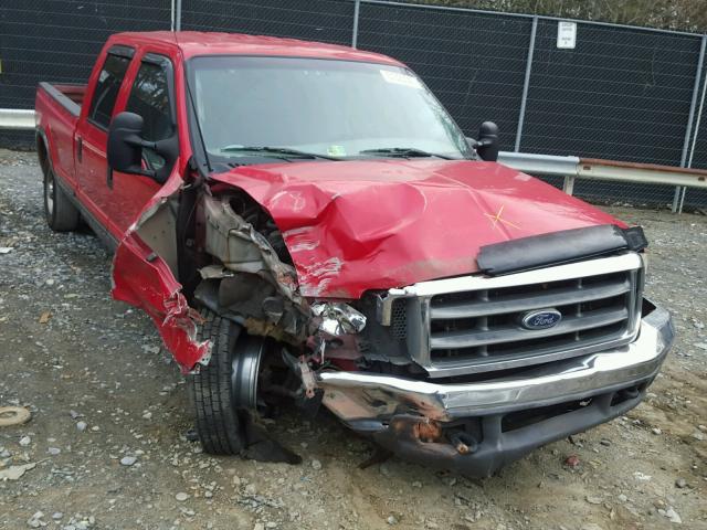 1FTNW20F3XED03338 - 1999 FORD F250 SUPER RED photo 1