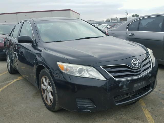 4T4BF3EK0BR138721 - 2011 TOYOTA CAMRY BASE BLACK photo 1