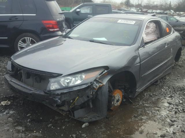 1HGCS2B81BA000643 - 2011 HONDA ACCORD EXL GRAY photo 2