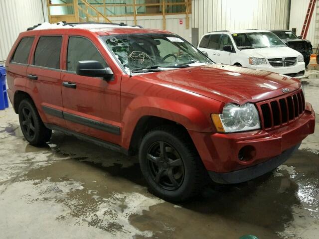 1J4GR48K06C238255 - 2006 JEEP GRAND CHER RED photo 1